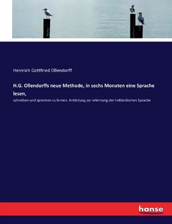 H.G. Ollendorffs neue Methode, in sechs Monaten eine Sprache lesen, cover