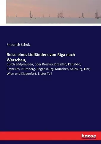 Reise eines Liefländers von Riga nach Warschau, cover