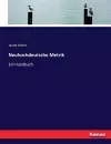 Neuhochdeutsche Metrik cover