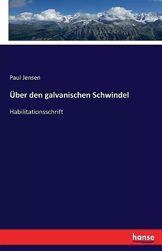 Über den galvanischen Schwindel cover