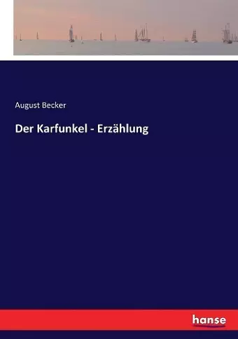 Der Karfunkel - Erzählung cover