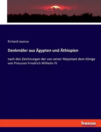 Denkmäler aus Ägypten und Äthiopien cover