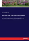 Immanuel Kant - sein Leben und seine Lehre cover