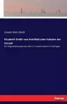 Elisabeth Gräfin von Hochfeld oder Kabalen der Vorzeit cover