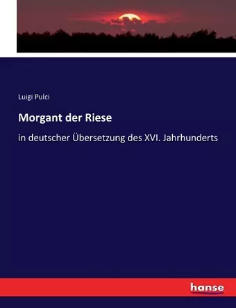 Morgant der Riese cover