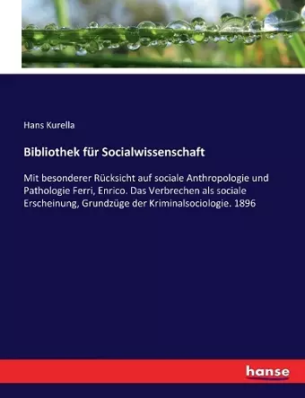 Bibliothek für Socialwissenschaft cover