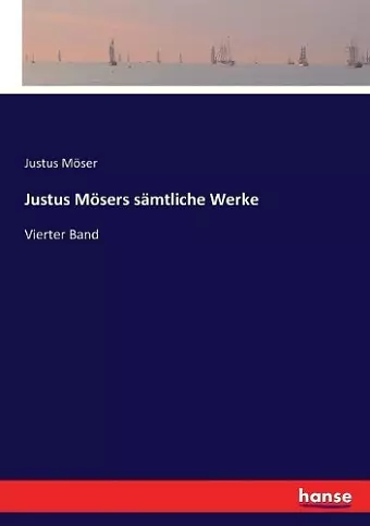 Justus Mösers sämtliche Werke cover