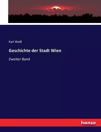 Geschichte der Stadt Wien cover