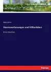 Heeresverfassungen und Völkerleben cover