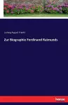 Zur Biographie Ferdinand Raimunds cover