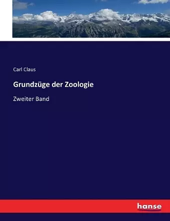 Grundzüge der Zoologie cover