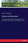 Studien und Materialien cover