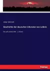 Geschichte der deutschen Litteratur von Leibniz cover