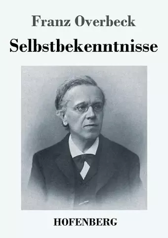 Selbstbekenntnisse cover