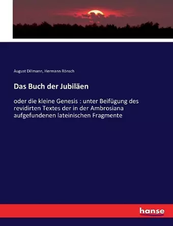 Das Buch der Jubiläen cover