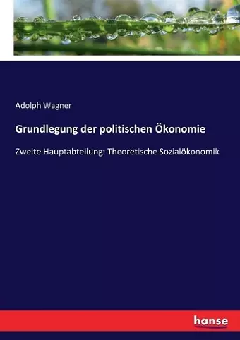 Grundlegung der politischen Ökonomie cover