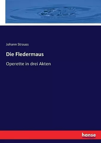 Die Fledermaus cover