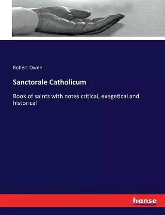 Sanctorale Catholicum cover