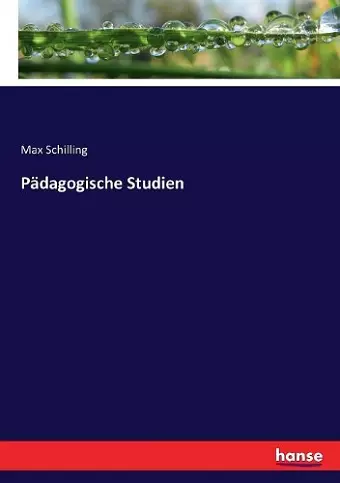 Pädagogische Studien cover