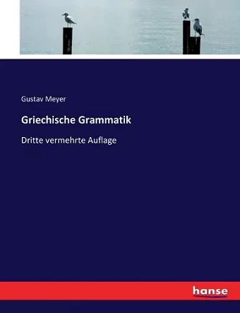 Griechische Grammatik cover