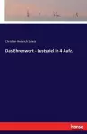 Das Ehrenwort - Lustspiel in 4 Aufz. cover