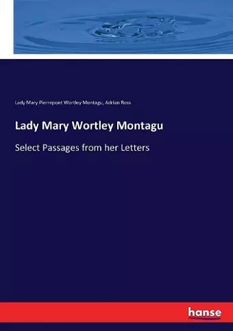 Lady Mary Wortley Montagu cover