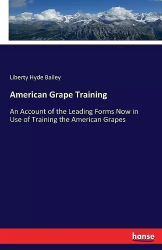 American Grape Training cover