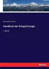 Handbuch der Kriegschirurgie cover