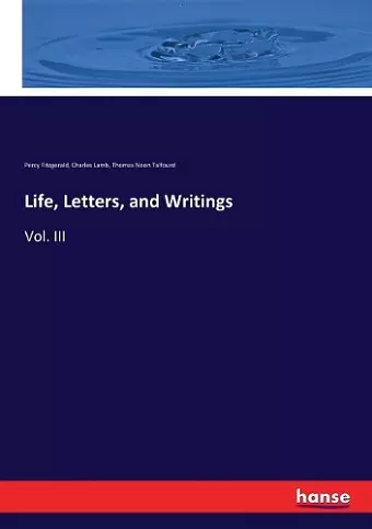 Life, Letters, and Writings cover
