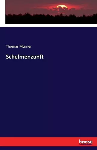 Schelmenzunft cover