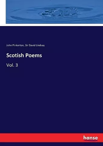 Scotish Poems cover