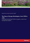 The Diary of George Washington, from 1789 to 1791 cover