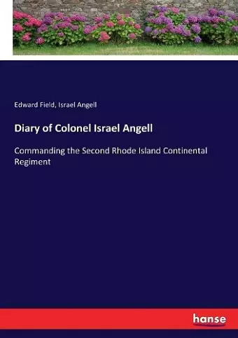 Diary of Colonel Israel Angell cover