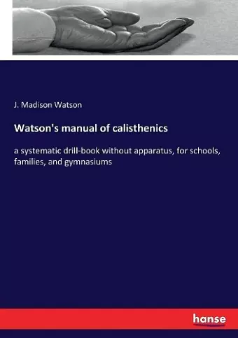 Watson's manual of calisthenics cover