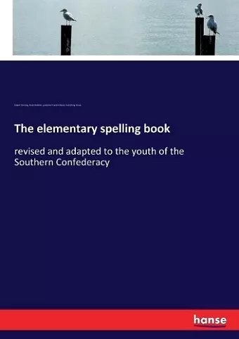 The elementary spelling book cover