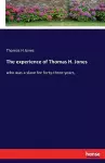 The experience of Thomas H. Jones cover