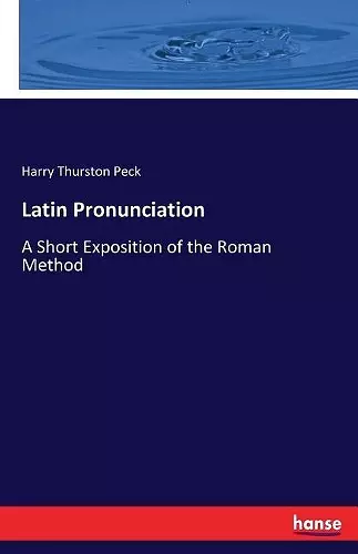 Latin Pronunciation cover