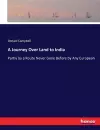 A Journey Over Land to India cover