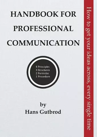 Handbook for Professional Communication cover