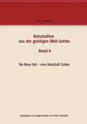 Botschaften aus der geistigen Welt Gottes cover