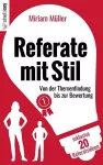Referate mit Stil cover