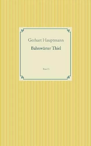 Bahnwärter Thiel cover