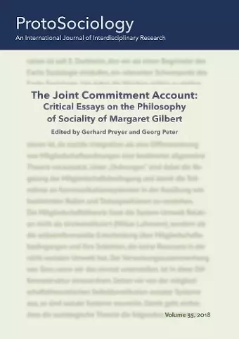 The Joint Commitment Account cover