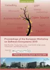 Proceedings of the European Workshop on Software Ecosystems 2018 cover