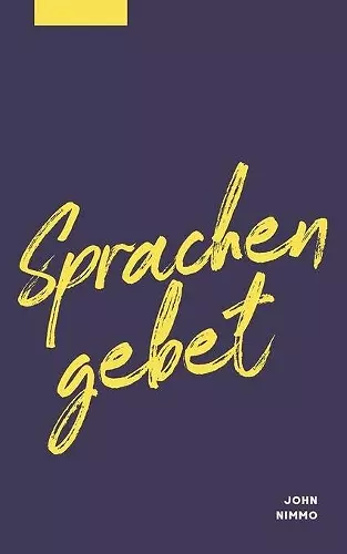 Sprachengebet cover