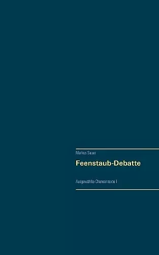 Feenstaub-Debatte cover
