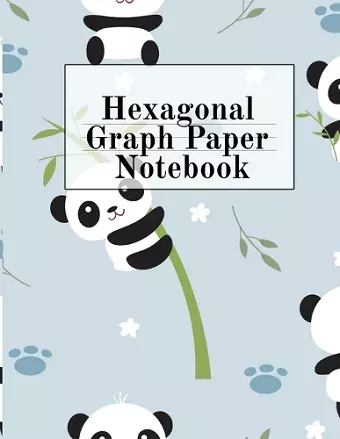 Hexagonal Graph Paper Notebook cover