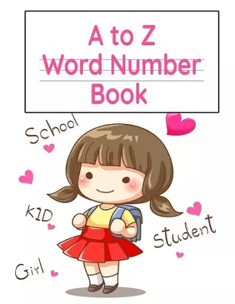 A to Z Word Number Book cover