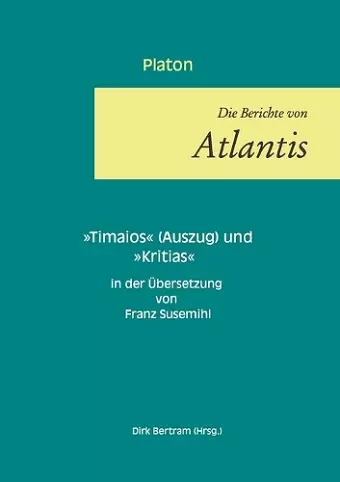 Die Berichte von Atlantis cover