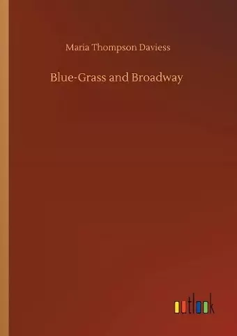 Blue-Grass and Broadway cover